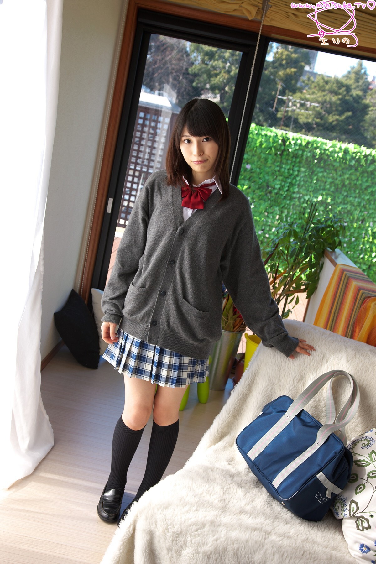 壽エリカ Erika (1) [Minisuka.tv]现役女子高生